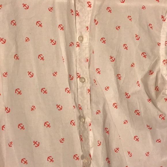 Nautical Banana Republic Button Down - Picture 2 of 2